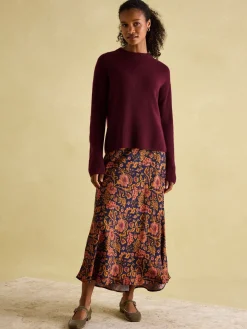 Ivy Red 100% Cashmere Jumper