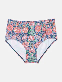 Jasmine Pink & Navy Tankini Bottoms