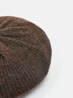Joelle Brown Knitted Beret