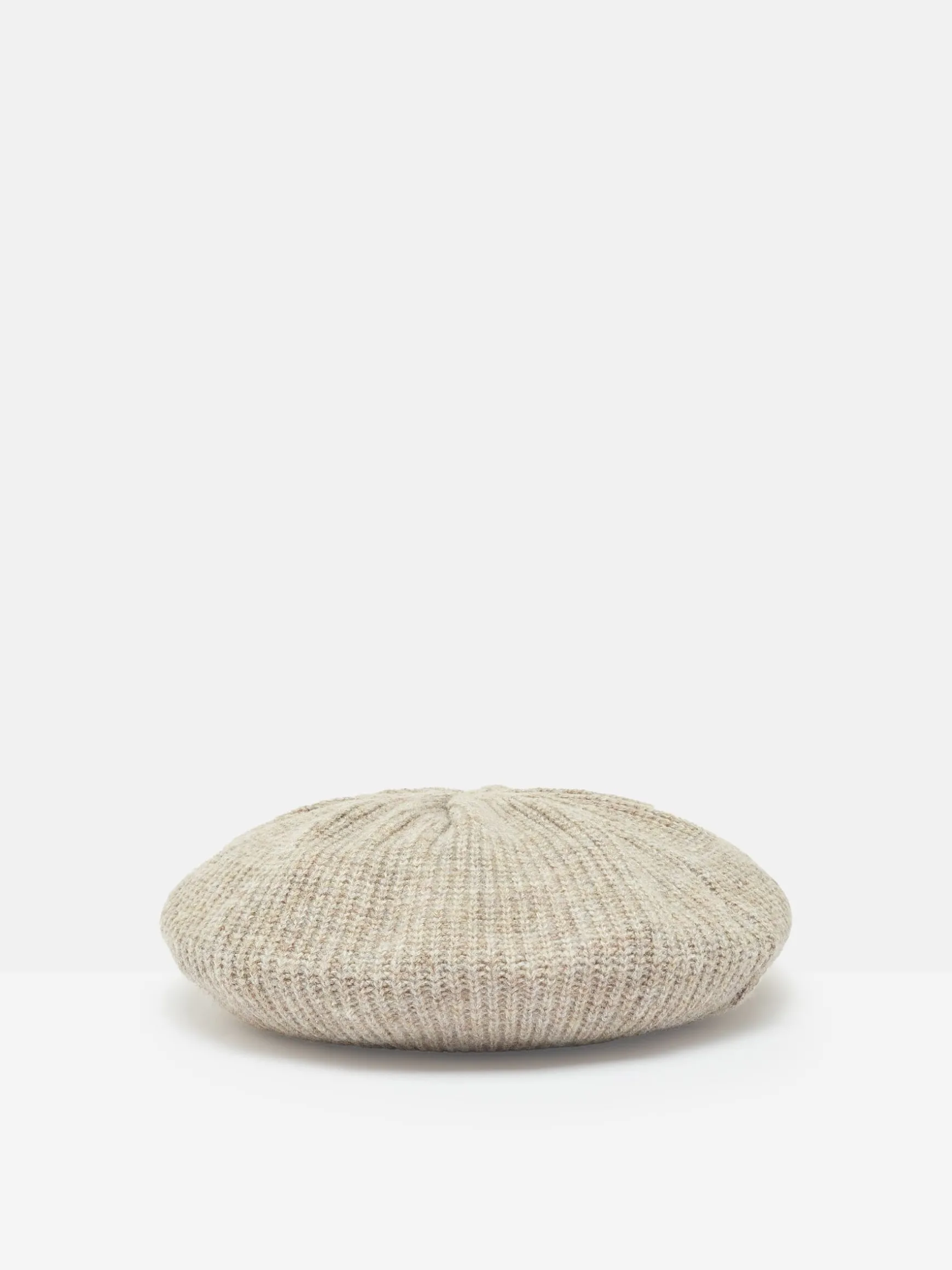 Joelle Oatmeal Knitted Beret