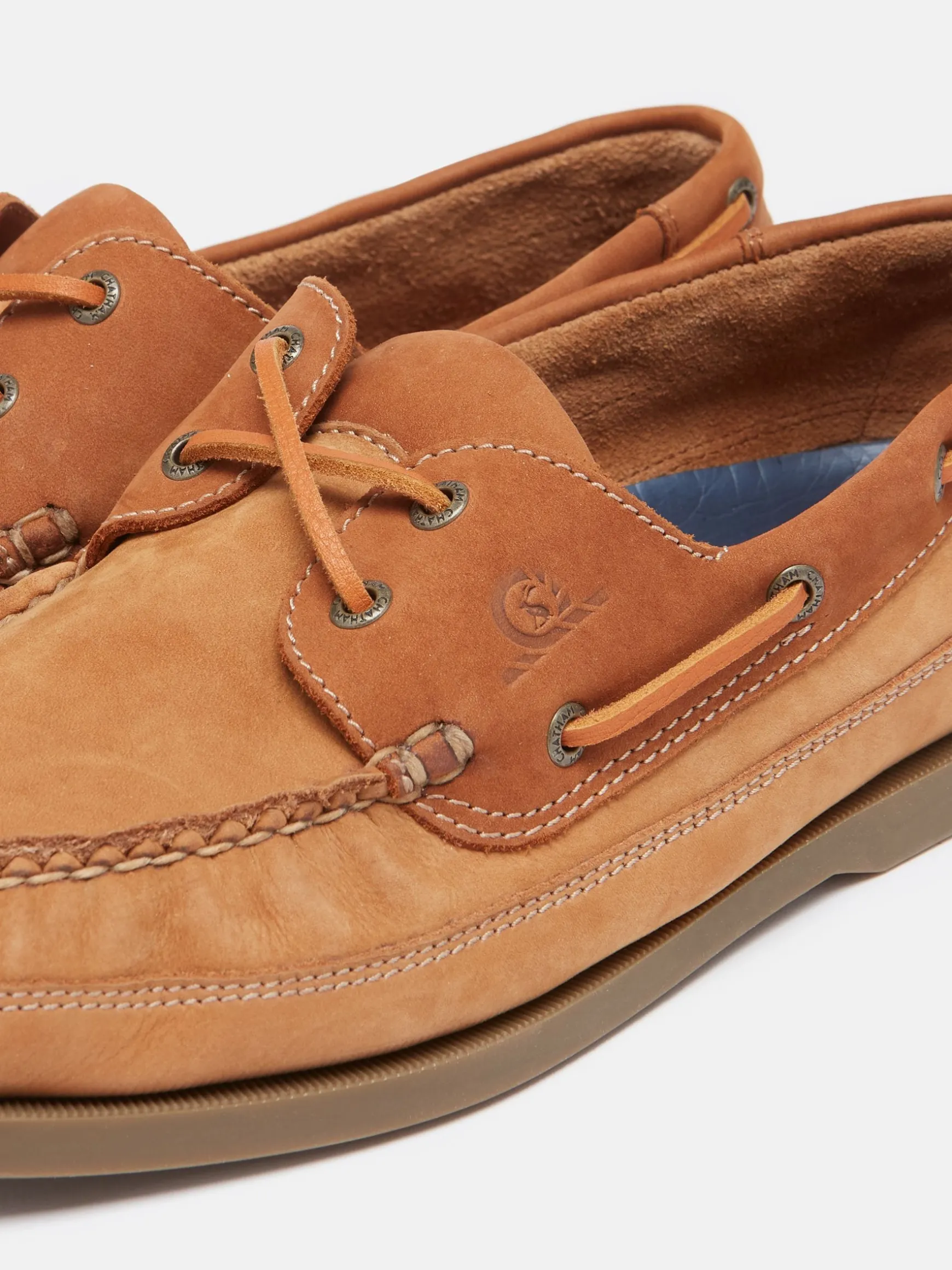 Joules X Chatham Brown Boardwalk Deck Shoes