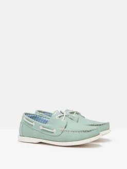 Joules X Chatham Green Jetty Deck Shoes