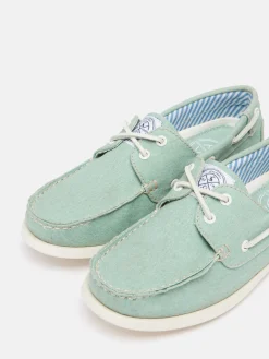Joules X Chatham Green Jetty Deck Shoes