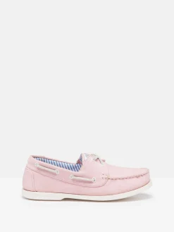Joules X Chatham Pink Jetty Deck Shoes