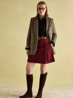 Kate Black Long Sleeve Frilled Neck Top