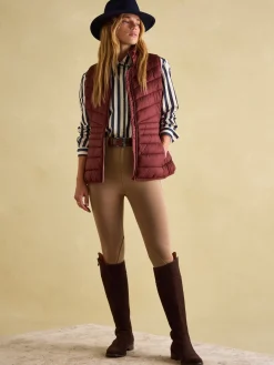 Kenley Burgundy Showerproof Padded Gilet