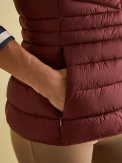 Kenley Burgundy Showerproof Padded Gilet