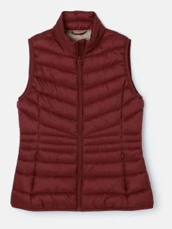 Kenley Burgundy Showerproof Padded Gilet