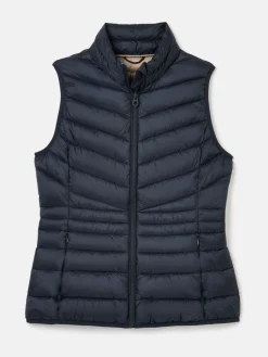 Kenley Navy Showerproof Padded Gilet