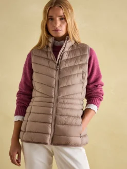 Kenley Pearl Showerproof Padded Gilet