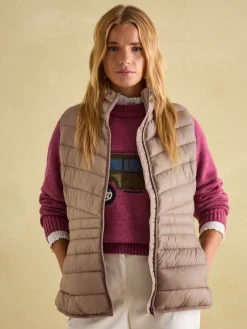 Kenley Pearl Showerproof Padded Gilet