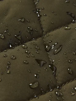 Kids' Atwell Khaki Green Showerproof Reversible Gilet