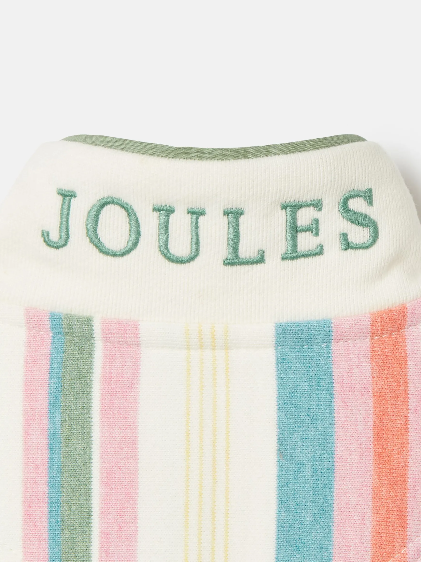 Kids' Burnham Multi Stripe Funnel Neck Sweatshirt