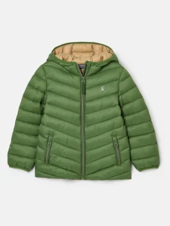 Kids' Cairn Green Showerproof Padded Coat