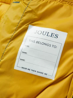 Kids' Crofton Blue & Green Hotchpotch Showerproof Quilted Gilet