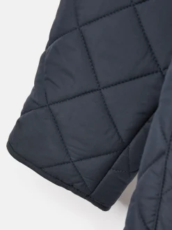 Kids' Mayberry Navy Blue Quilted Jacket