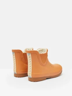 Kids' Raindance Orange Kids' Character Fleece Lined Ankle Wellies