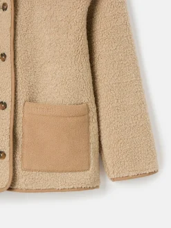 Kids' Sadie Natural Borg Fleece Jacket