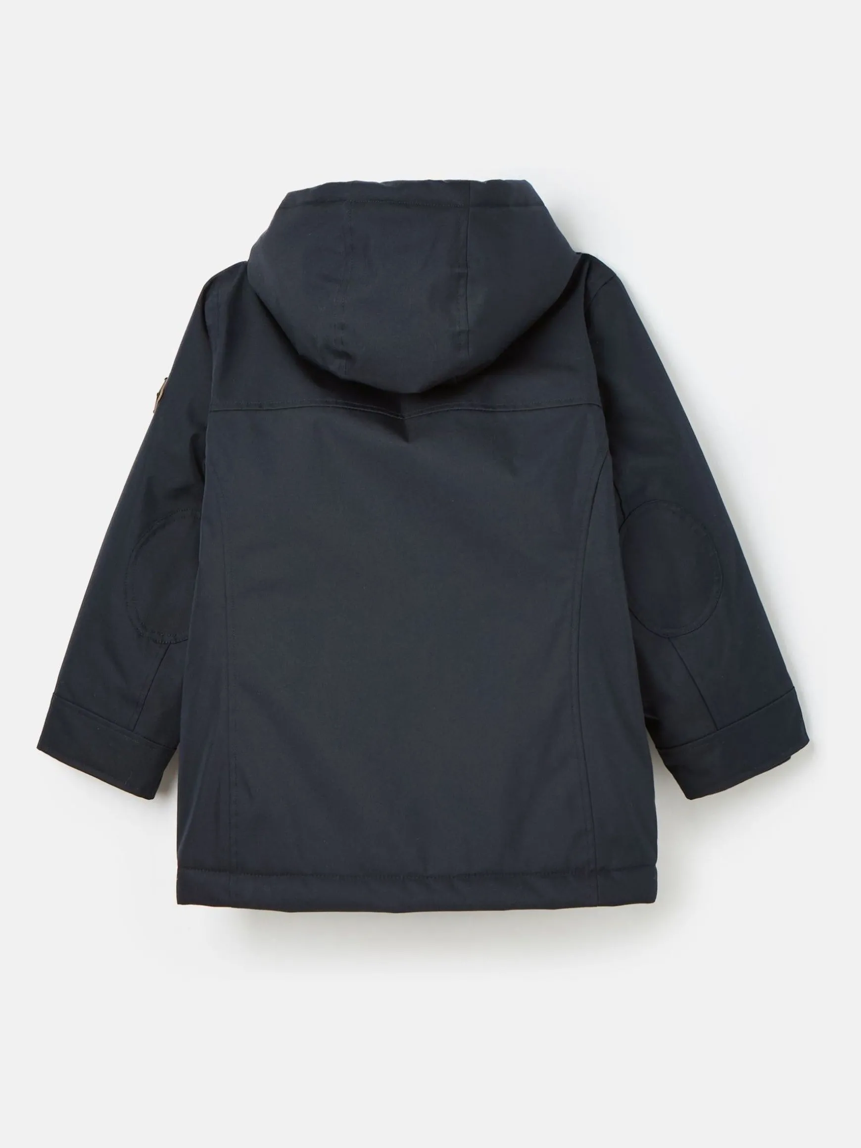 Kids' Ultimate Navy Blue Waterproof Coat with Quilted Lining