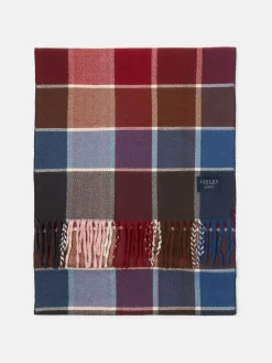 Langtree Berry & Navy Scarf