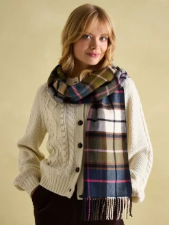 Langtree Green & Pink Scarf