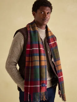 Langtree Red & Green Scarf