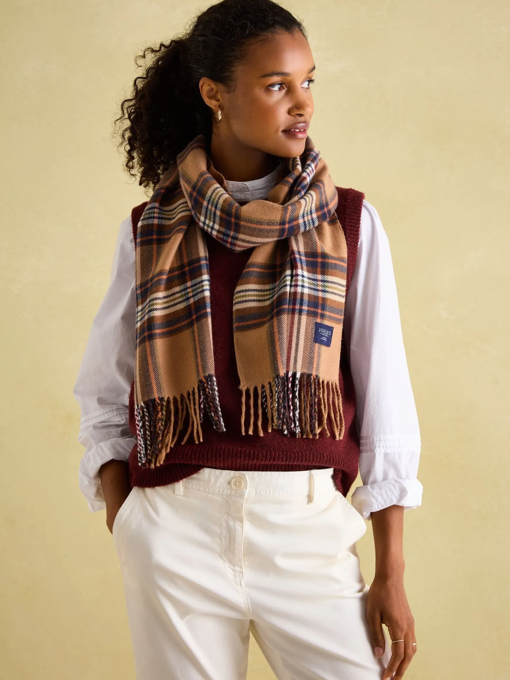 Langtree Rust Brown Scarf