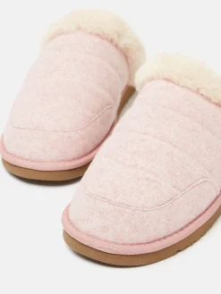 Lazydays Pink Fleece Lined Slippers
