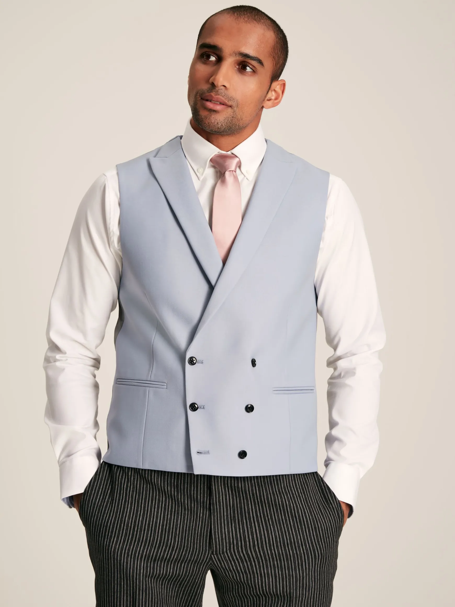 Light Blue Morning Suit Waistcoat