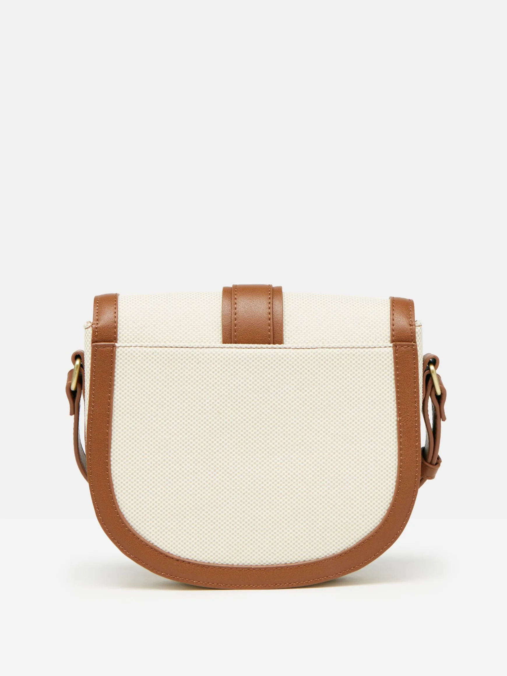 Ludlow Tan Canvas Cross Body Bag
