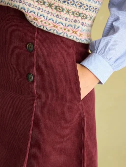 Maize Burgundy Skirt