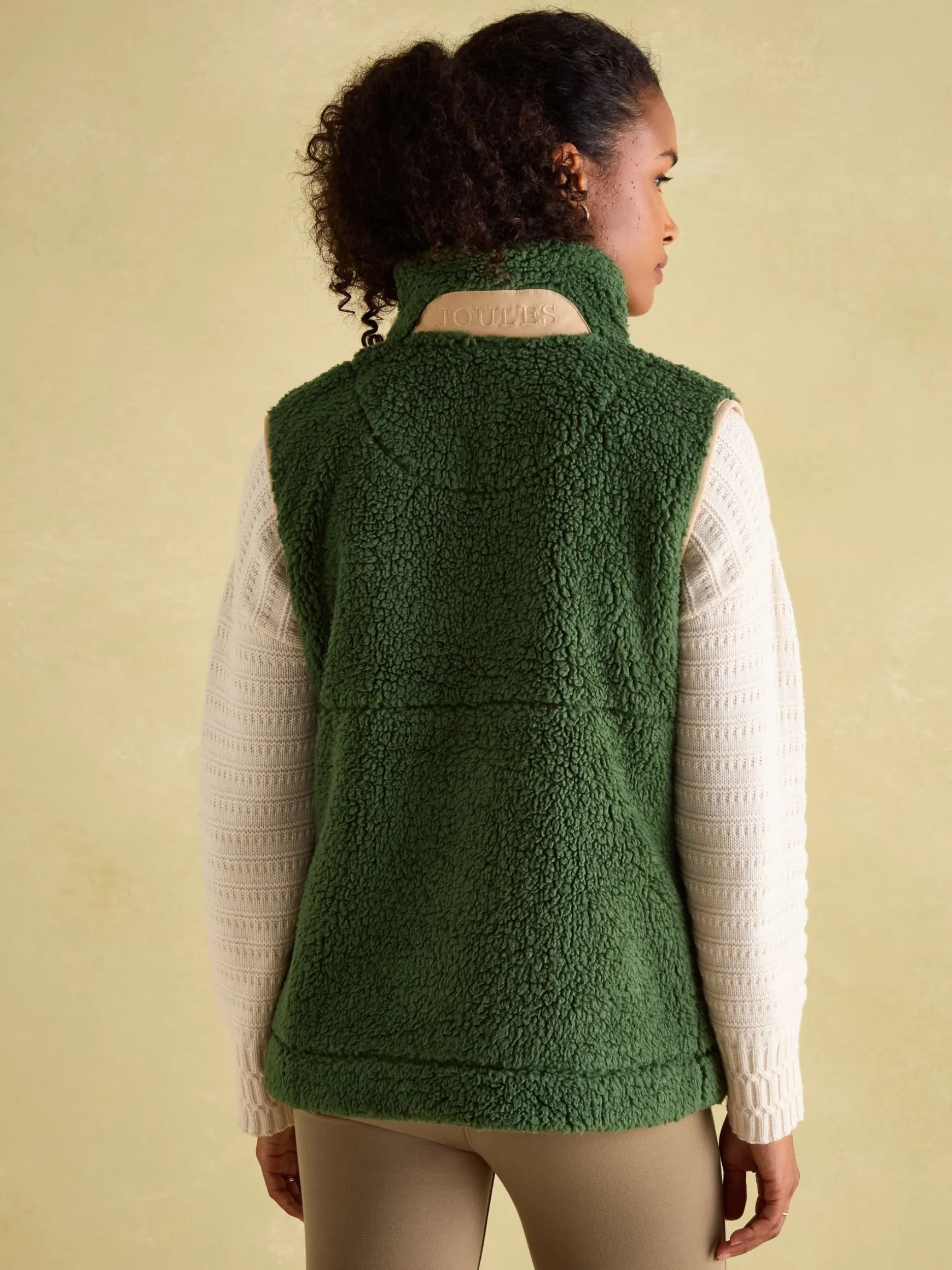 Mallory Green Fleece Gilet