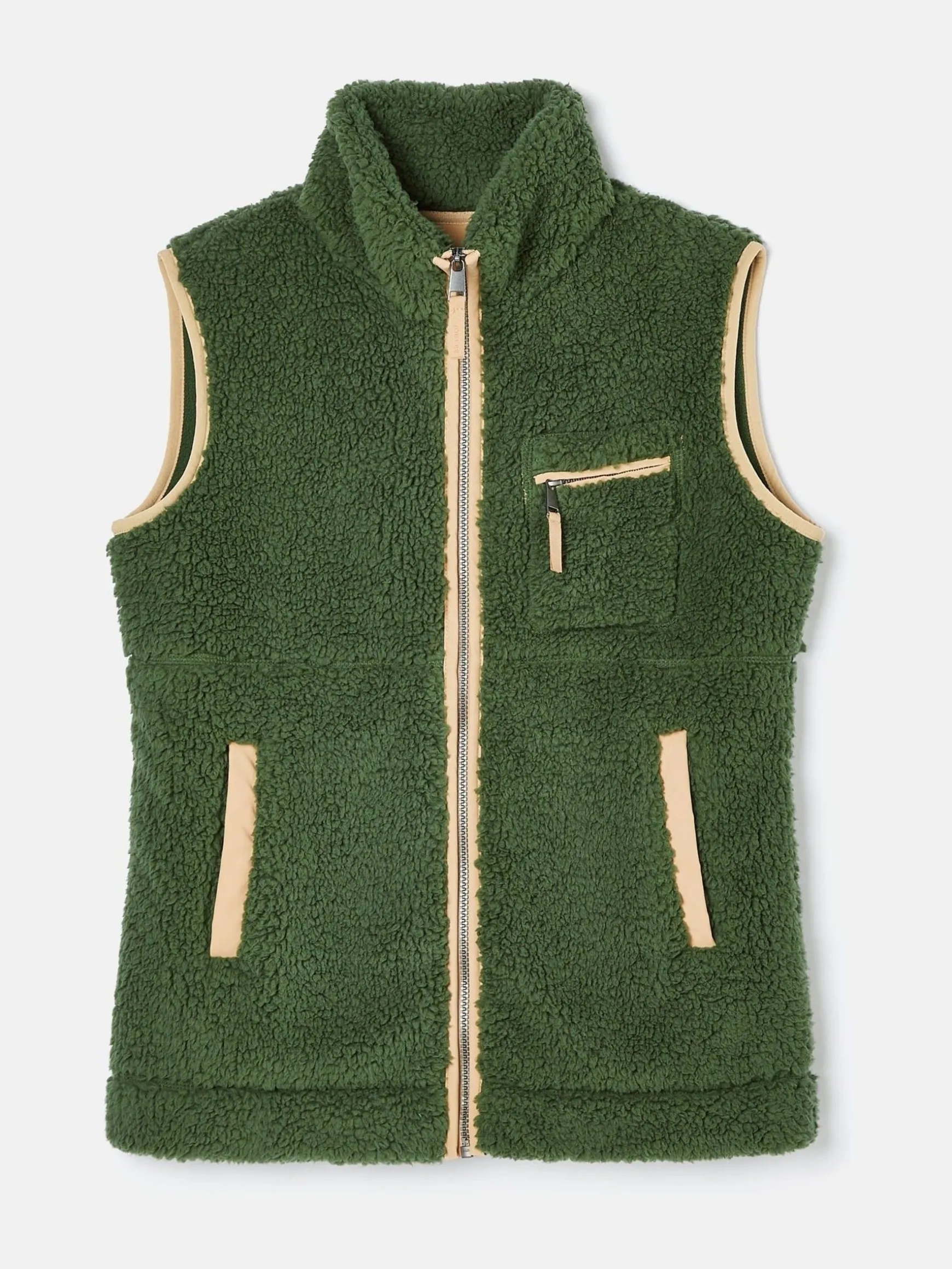 Mallory Green Fleece Gilet
