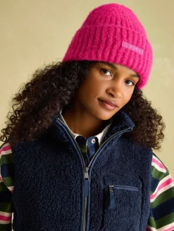 Mallory Navy blue Fleece Gilet