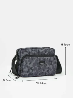 Marlow Black/Animal Cross Body Bag