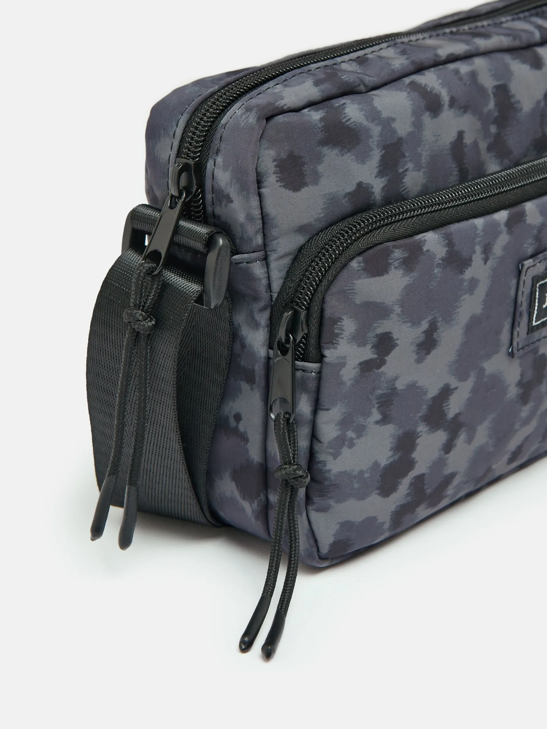 Marlow Black/Animal Cross Body Bag