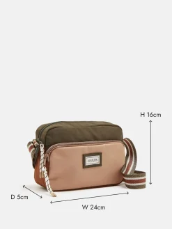 Marlow Khaki/Green Cross Body Bag