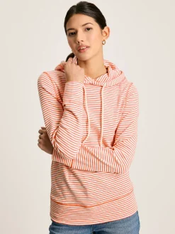 Marlston Red Stripe Slim Fit Hoodie