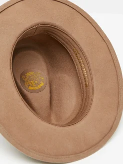 Maude Neutral Wool Fedora