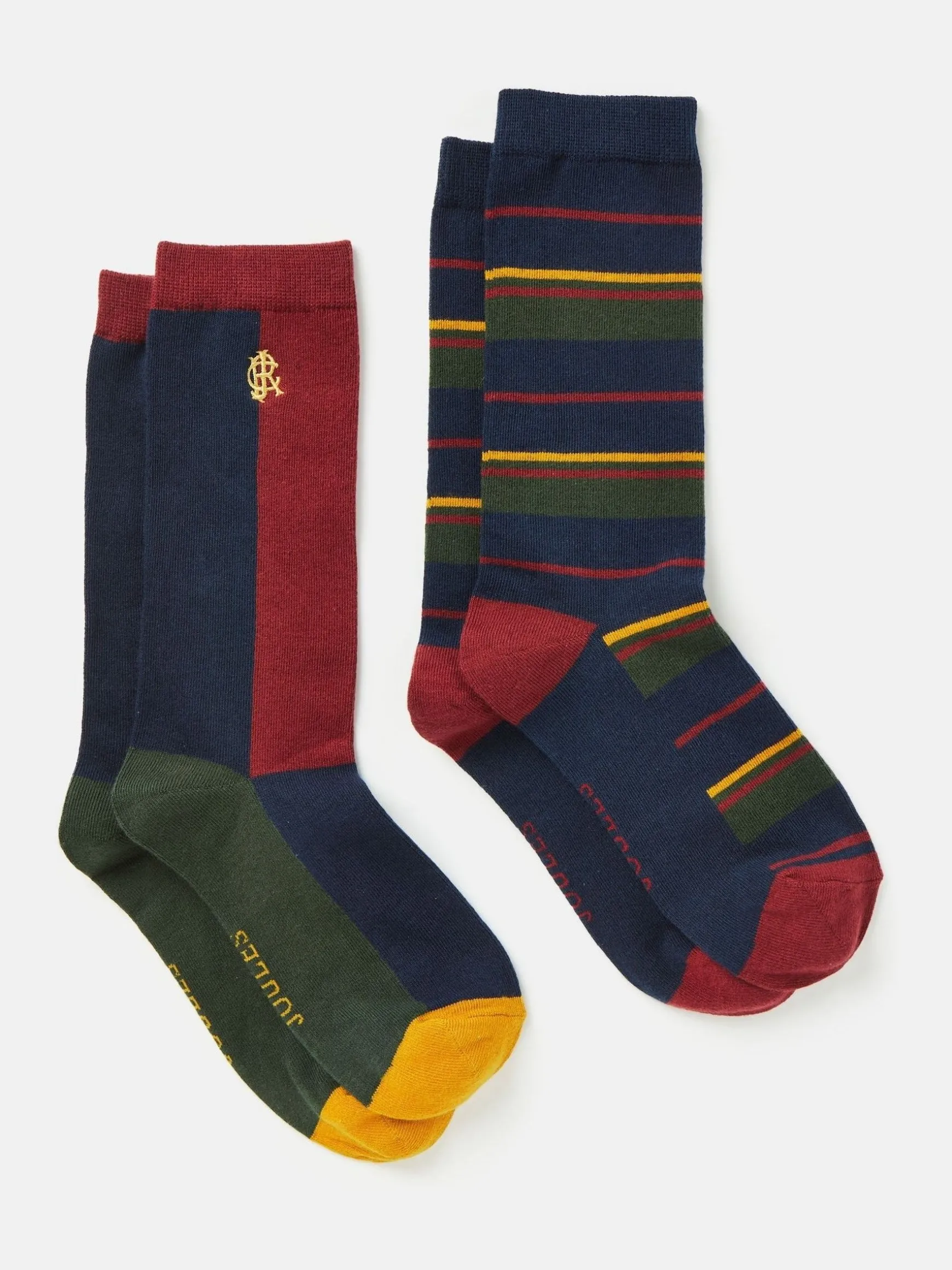 Men's Kingsbury Multi 2 Pack Socks (size 7-12)
