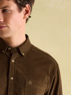 Miller Brown Corduroy Shirt