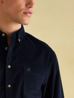 Miller Navy Blue Corduroy Shirt