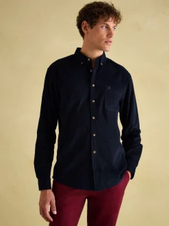 Miller Navy Blue Corduroy Shirt