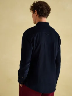 Miller Navy Blue Corduroy Shirt