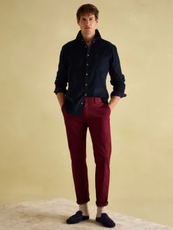 Miller Navy Blue Corduroy Shirt