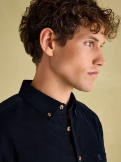 Miller Navy Blue Corduroy Shirt