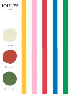 Multi Country Critters Chunky Stripe Wallpaper 10M Wallpaper