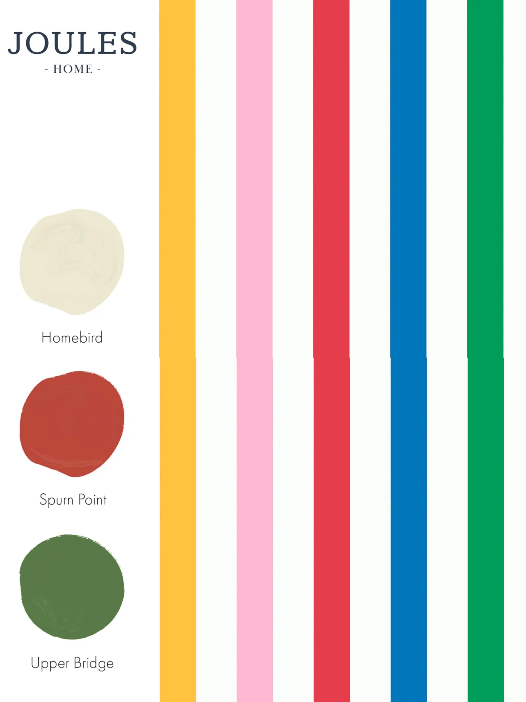 Multi Country Critters Chunky Stripe Wallpaper 10M Wallpaper