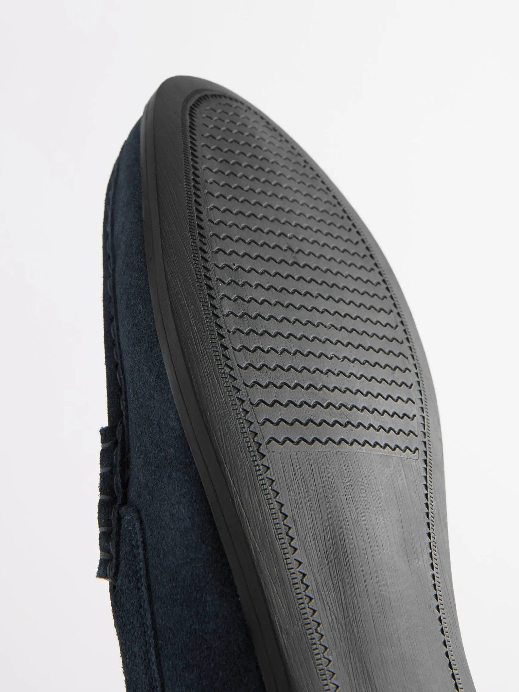 Navy Blue Penny Loafers