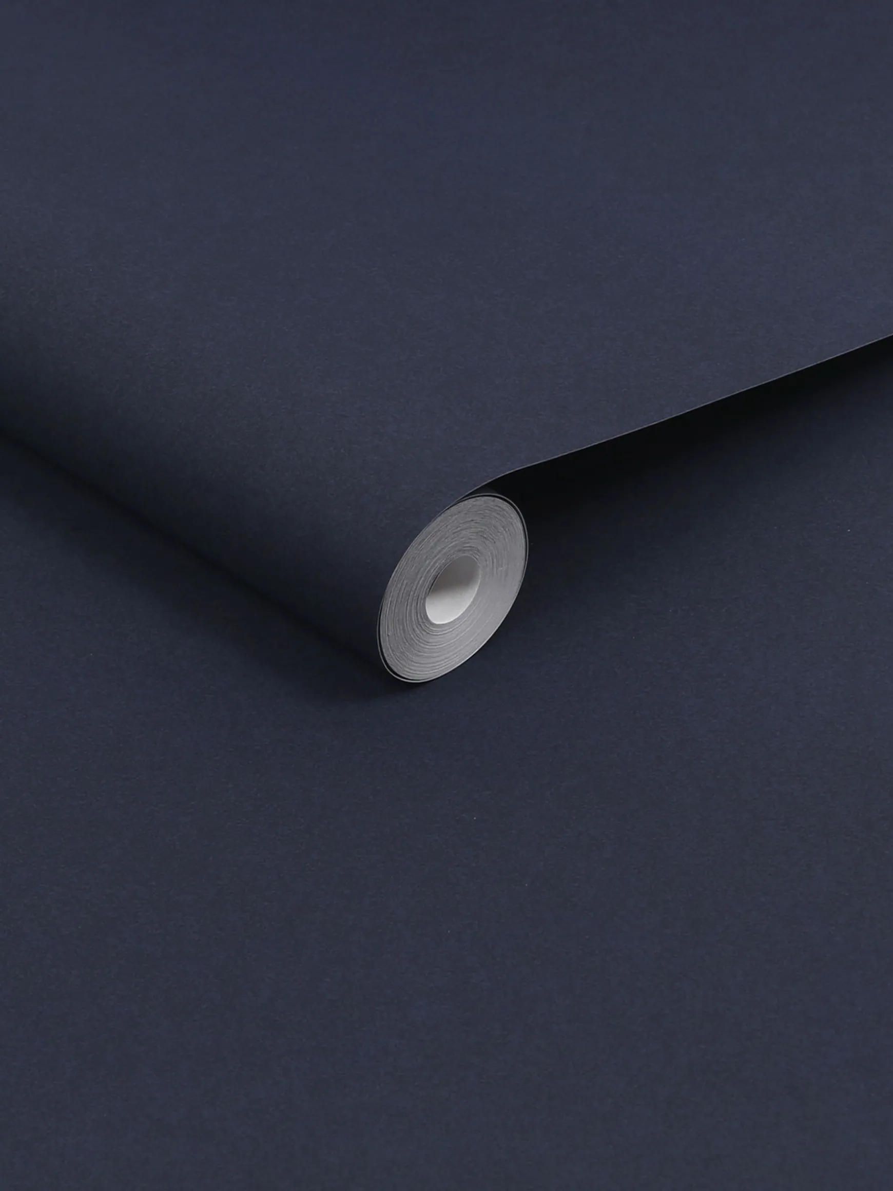 Navy Blue Plain 10M Wallpaper
